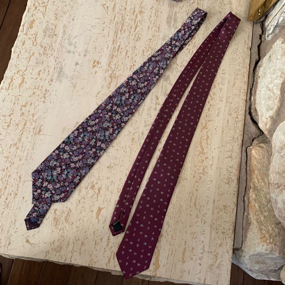👔Two 100% silk  ties - Picture 9 of 9